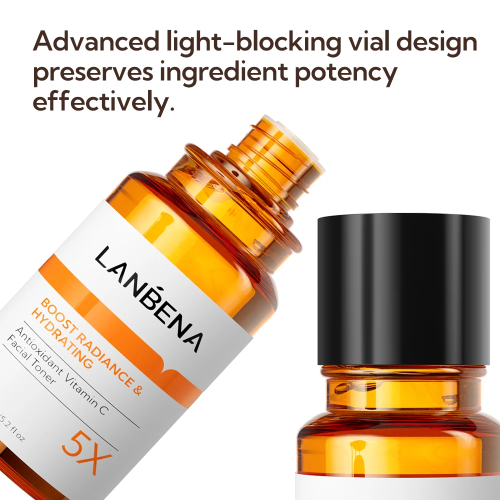Lanbena Private Label Best Makeup Brighten Niacinamide Vitamin c Facial Toner 150ml Radiance Whitening Facial Toner supplier