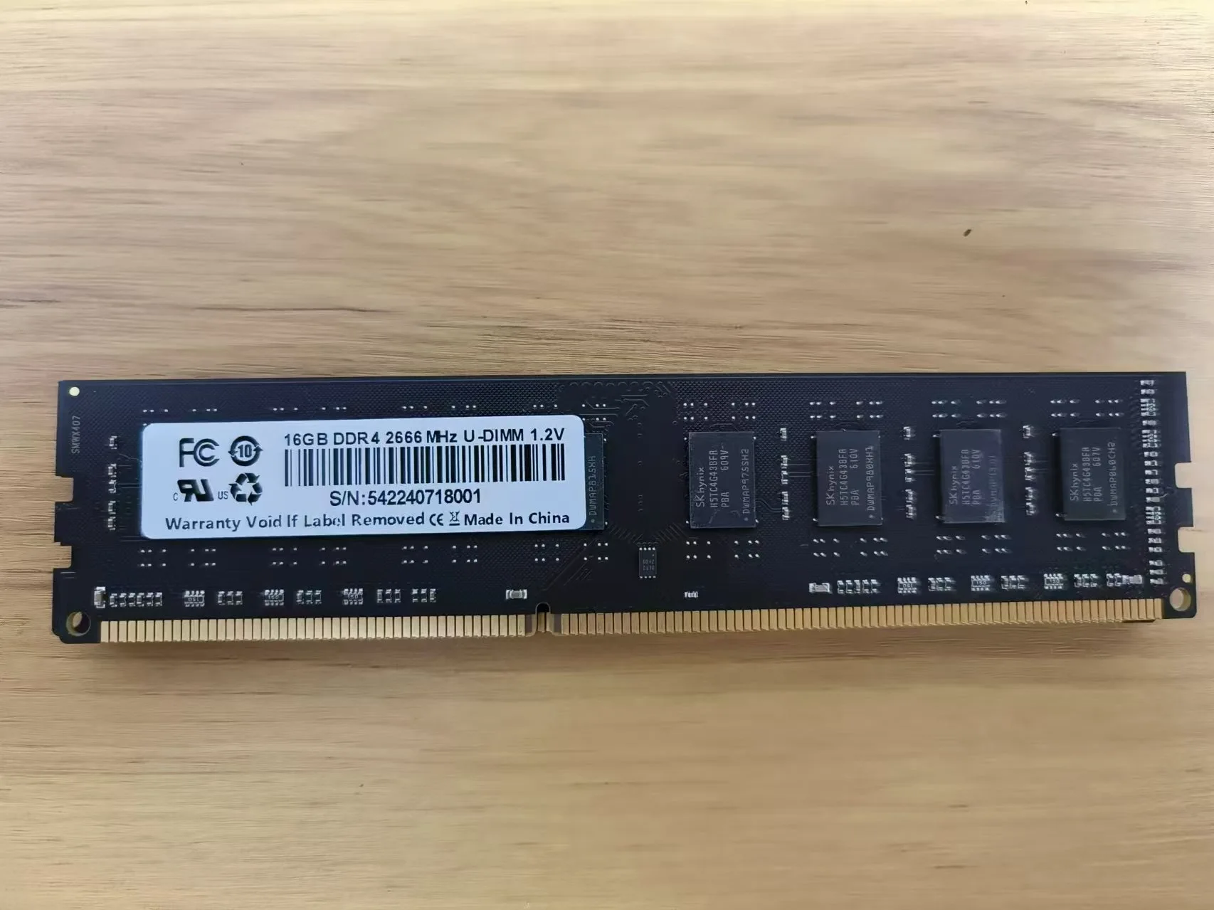 4GB  DDR4 Desktop RAM Memory Upgrade Kit - Image 2