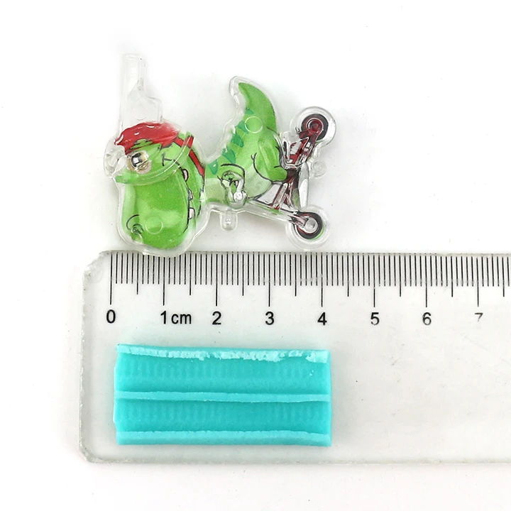 bicycles dinosaur toy candy