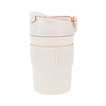 Portable 304 Stainless Steel Vacuum Thermos Cup with Lid Men's & Women's Water Cup for Parties & Lover's Accompanying Cup