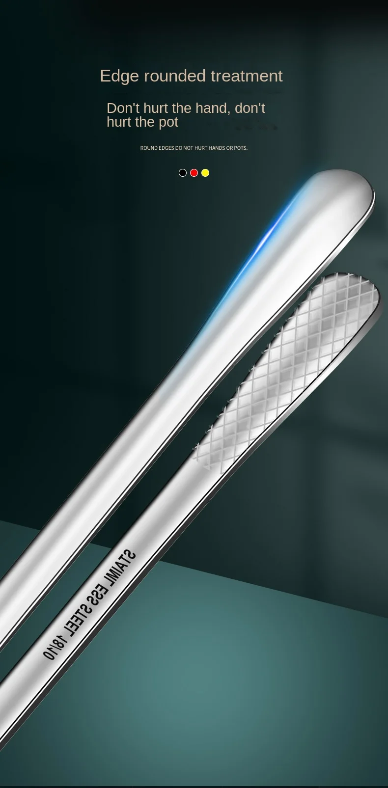 316L Stainless Steel Korean Style Kitchen Food Cooking Steak Buffet Tongs Small BBQ Metal Clip Anti-Scalding Barbecue Tool