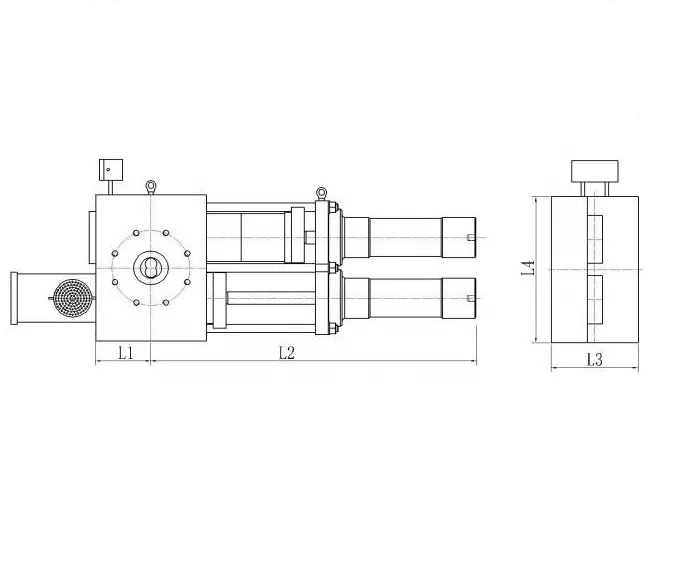 Continuous Polymer Melt Filter Non Stop  Screen Changer Filtration System for Pet/PP/PE/Agricultural Film Extrusion Line