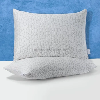 Cooling Pillows Shredded Memory Foam Pillow for Sleeping Adjustable Cool Bed Pillows Washable Removable Cover