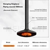 Classic Flying Saucer -Electric fireplace - D900