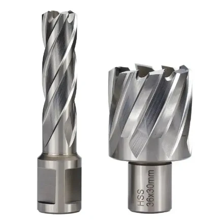 Hss Annular Cutter Right Angle Shank Core Drill Bit Drills for Steel Plate Mental Drilling