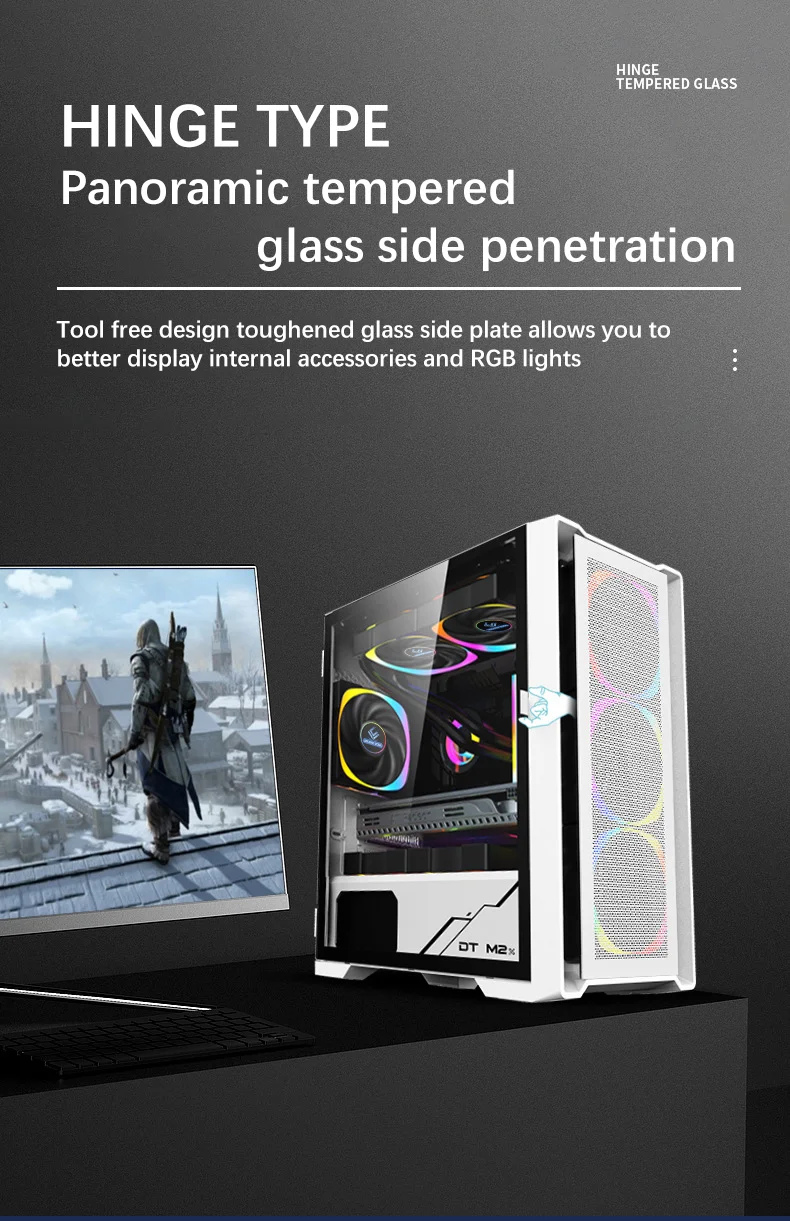Gaming Computer Case ATX PC Case Computer Case & Towers Server Chassis ...