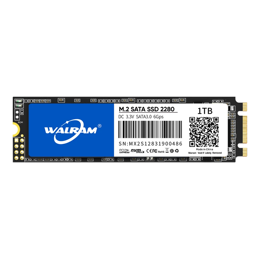 Quanji M.2 NGFF SATA SSD Drive for Laptop & Desktop – 80GB