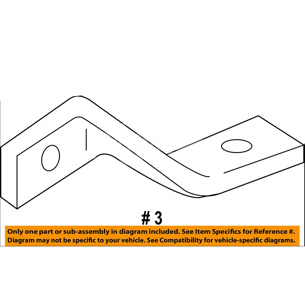 Headlight Bracket Repair HS7313A004CA LQ-MDO-338R Right Headlight Brac... — 3