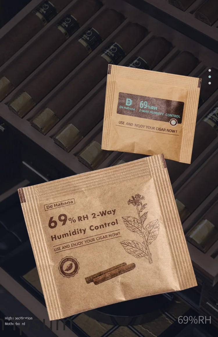 Cigar Moisturizer 2way Humidity Control 8g Pack For Cigars/tobacco