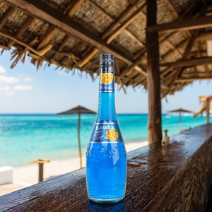 ODM Chinese Made Private Label Blue Orange Fruity Flavor 700ML Bottle Beverage 21vol Alcohol Supermarket Retail Bar Lounge Bulk