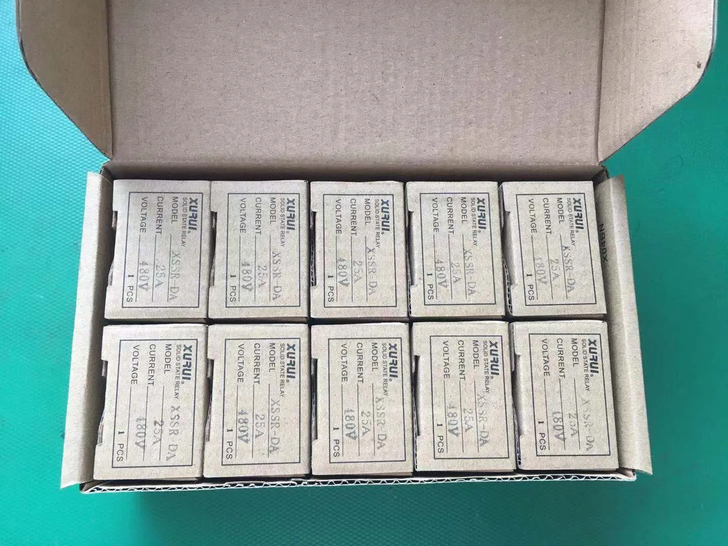 480vac Epoxy Protec Adjustable Solid State Relay / Solid State Voltage