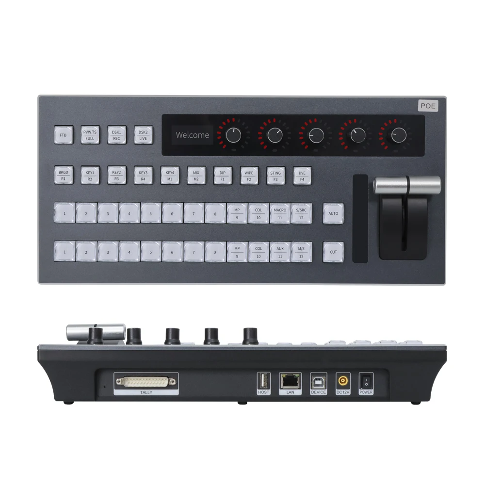 Jjts Black Magic Atem Studio Hd Atem Television Studio Pro Hd Live  Production Video Live Streaming Switches Control Panel - Buy Black Magic Atem  Studio Hd,Black Magic Atem Vmix Software Switchboard Control