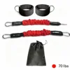Sac de protection simple pour pieds, en tissu rouge anti-rupture, 70 lb.