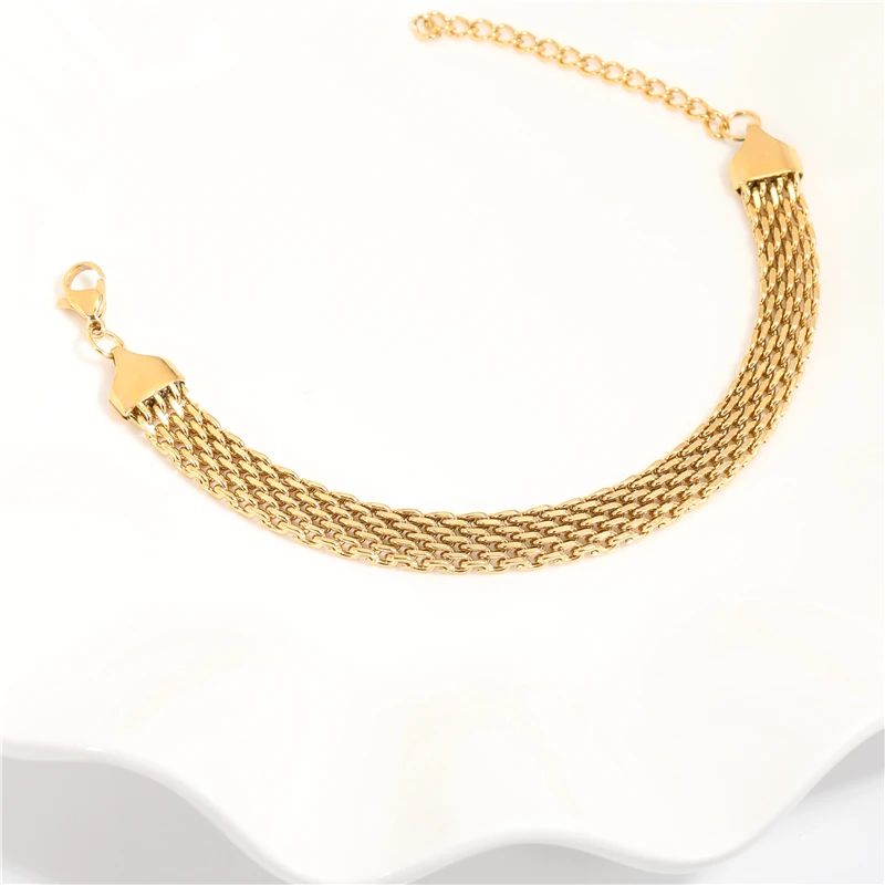 Joolim Jewelry 18k Gold Plated Watch Band Choker Necklace Trendy