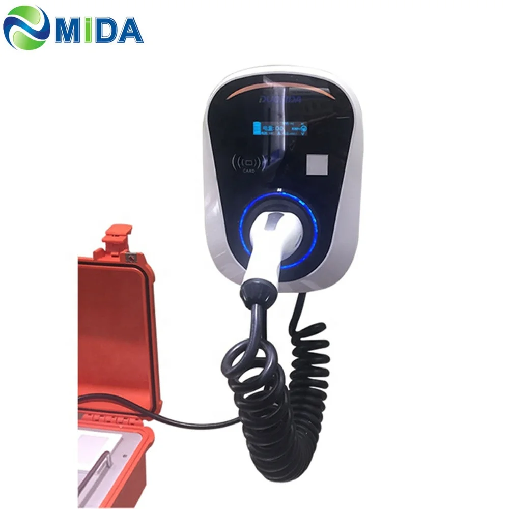 DUOSIDA  Type 2 EV Charger 32A 220 Volt 7KW Electric Car Charging Station