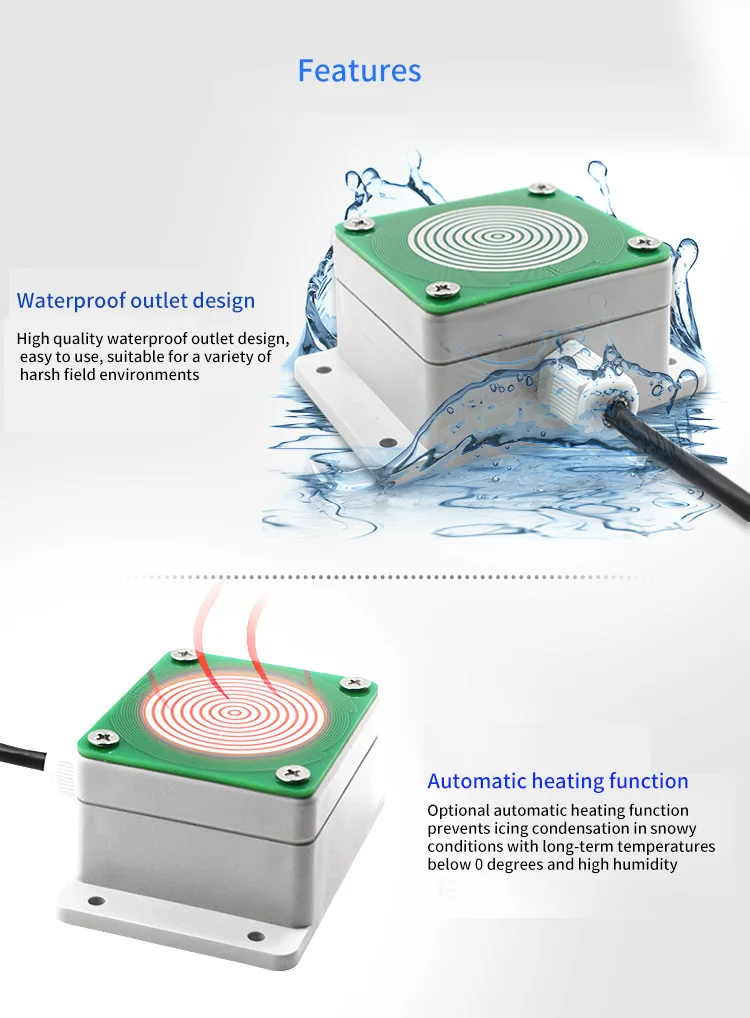 Weather Station Use Optical Rs485 Snow Sensor Rain Sensor Prices
