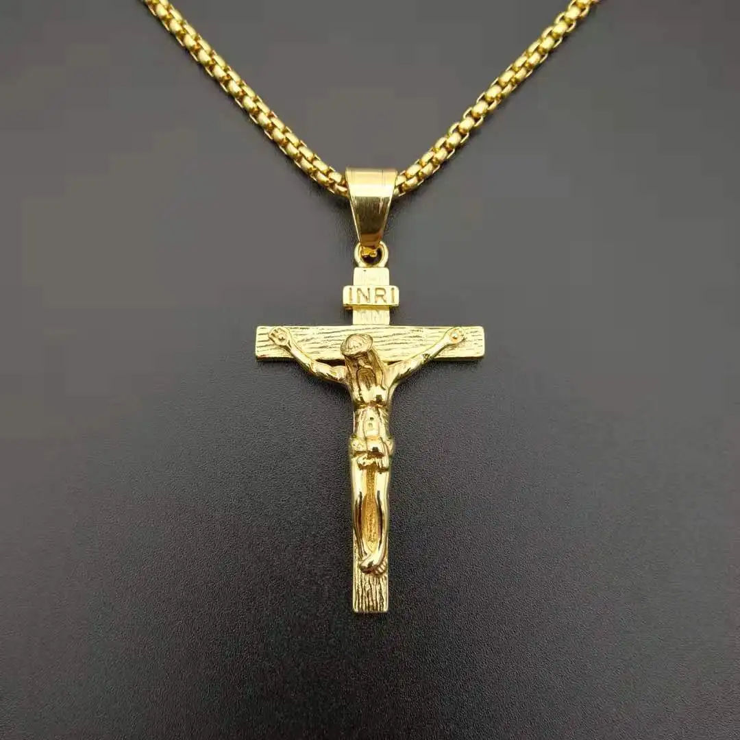 Religious Christian Jewelry Gold Color 
