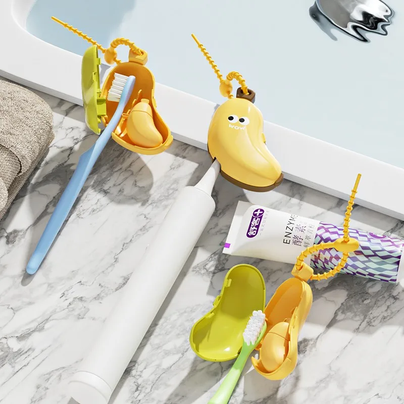 Toothbrush Holder Accessory Set - Dustproof & Multifunctional