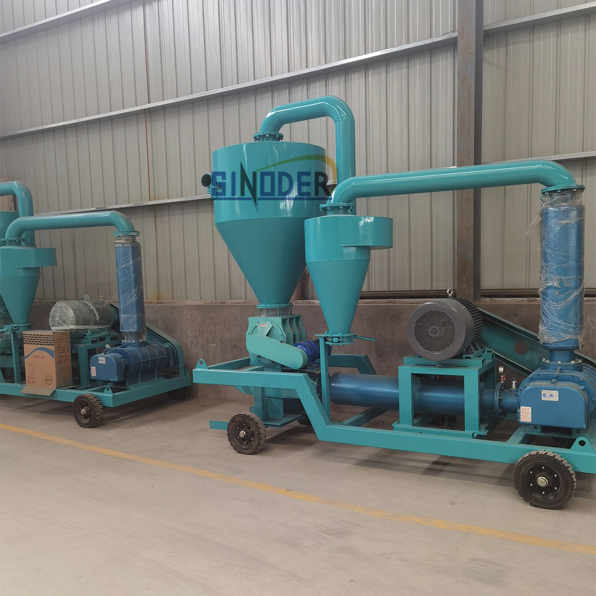 Truck loading and unloading machine pneumatic grain conveyor vacuum ...