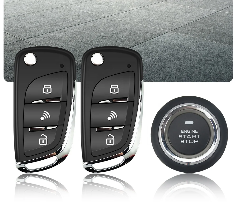 Easyguard EC003N-V - DC12V Push Button Start with Remote