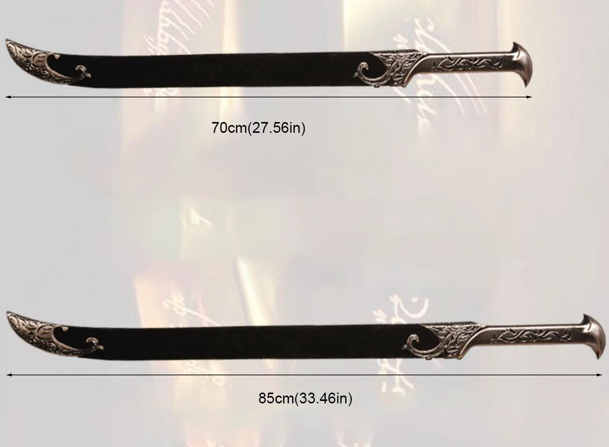 70cm 85cm Lord Of Ring Sindar Woodland Realm King Thranduil Sword For ...