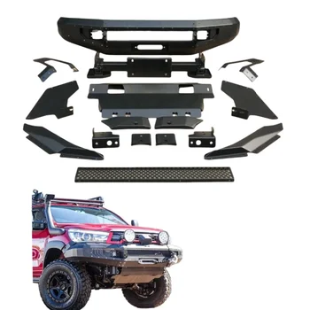 YBJ car accessories 4wd Front Bumper Bull Bar Nudge Bar For Hilux ROCCO 2015-2021 Revo 2018 SPORTS off road bull bar