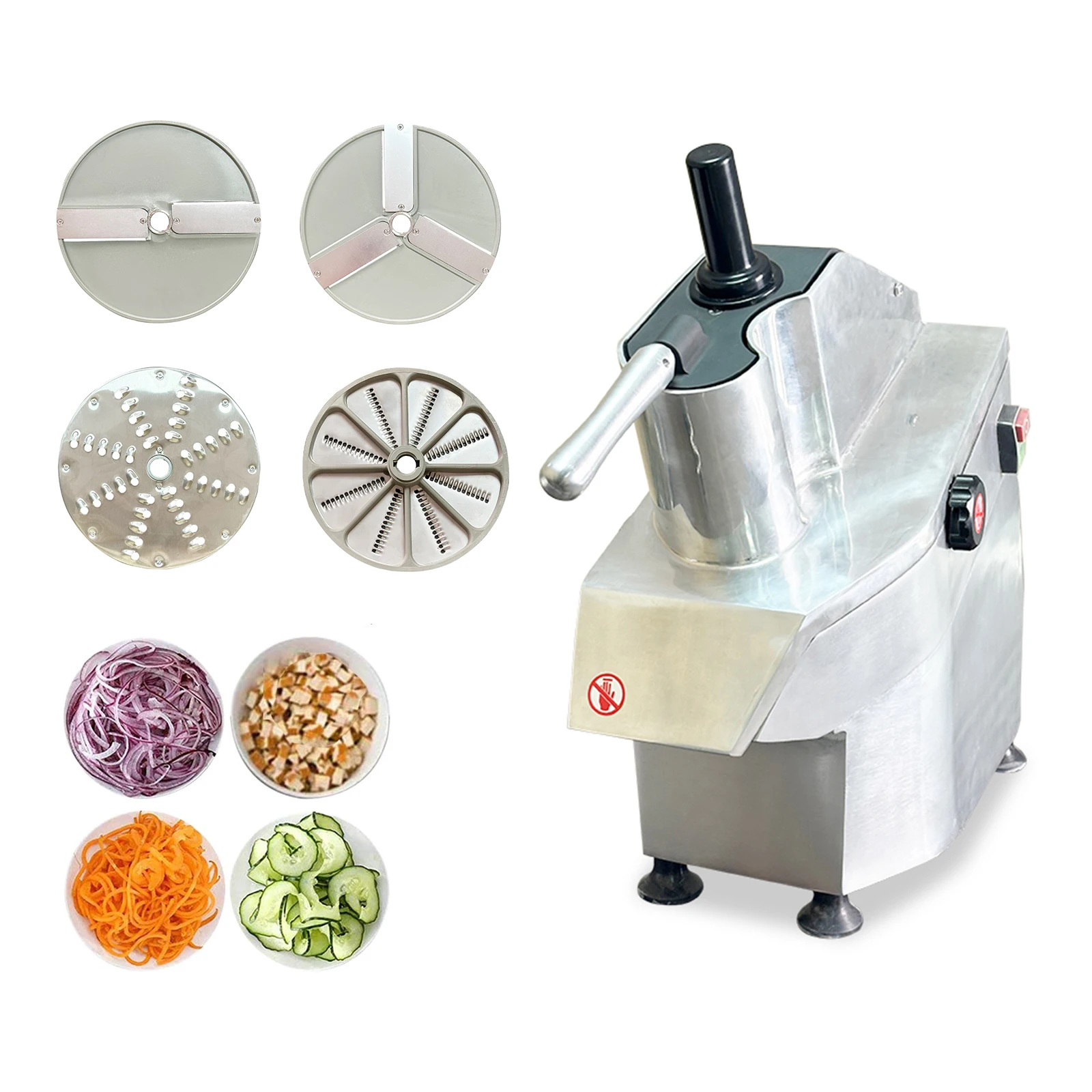 product commercial kitchen multifunctional electric fruit vegetable processor home use onion dicer grater cutter machine fruit vegetable-7