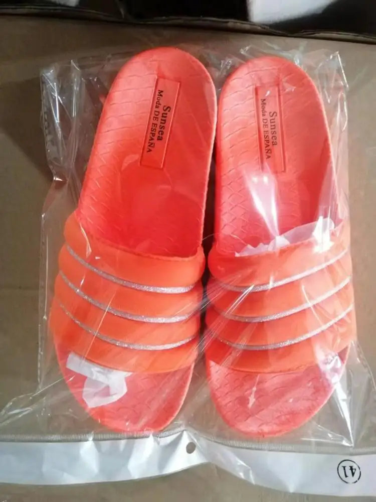 Outdoor Summer Ladies Jelly Pvc Sandals Sexy Pointed Toe Women Platform