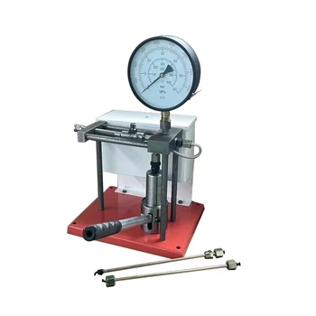 VEVOR Injektor Tester 0-600 Bar VEVOR Diesel Einspritzdüsenprüfgerät – 0-600 Bar, Mit Manometer & Kraftstoffbecher Vergaser Synchrontester
