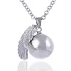 Silver with metal chain
