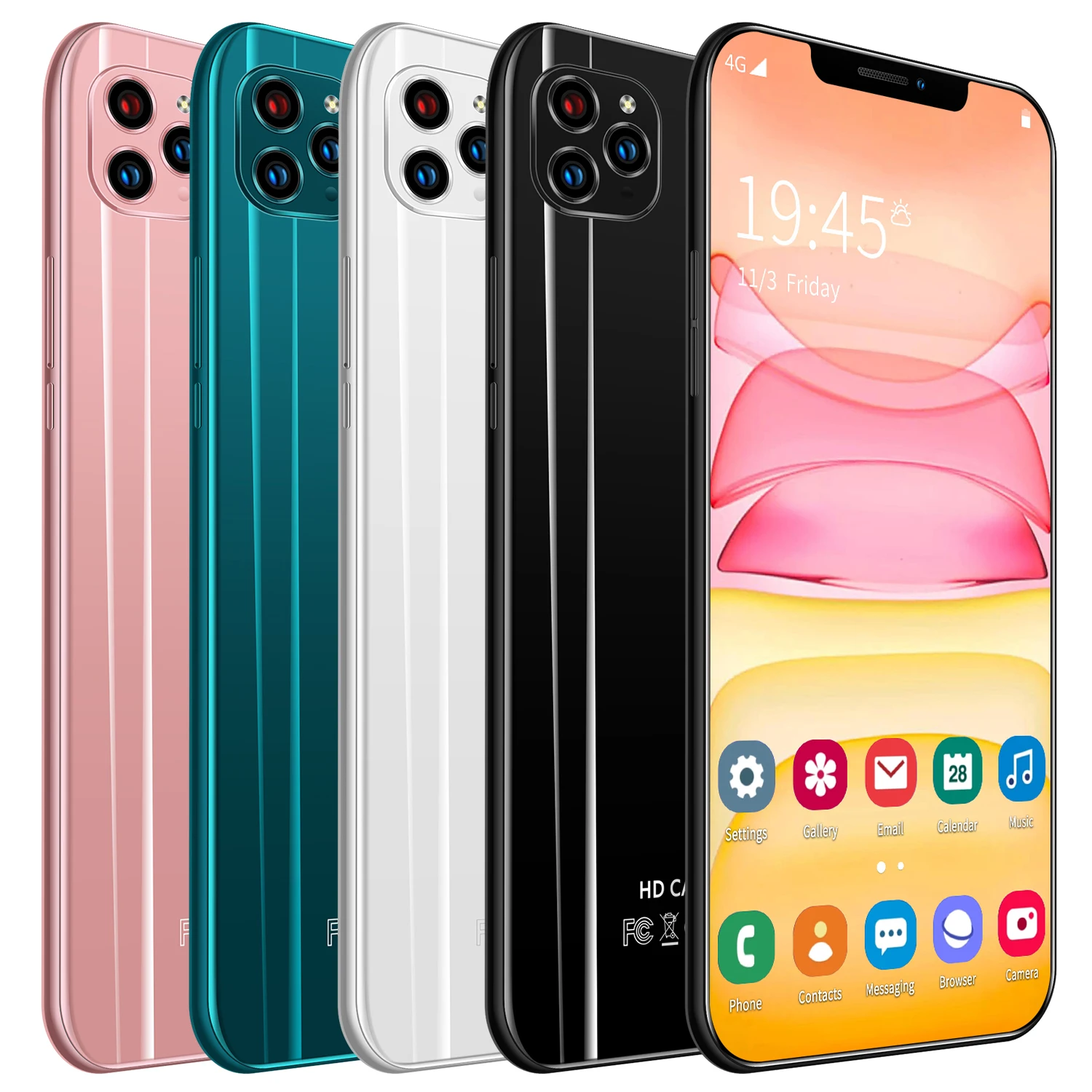 I12 Pro 8 ГБ + 128 Гб Мп 16 МП 6 3 дюйма 2020 Gps отслеживание разблокированный китайский дешевый 4g Смартфон Android 1 мобильные