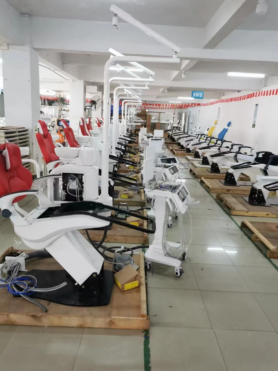 Finer Dental Chair Unit Clinic Product Dental Chair Whole Set Dental