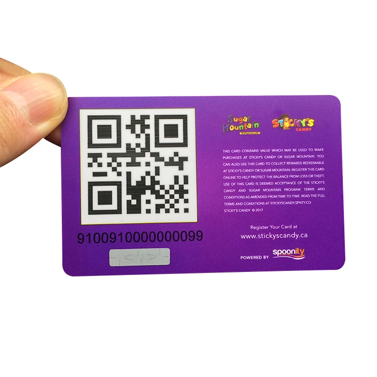 Factory Price PVC Gift Cards Custom Printable Qrcode VIP Card Scratch off Membership Promotion NFC Card