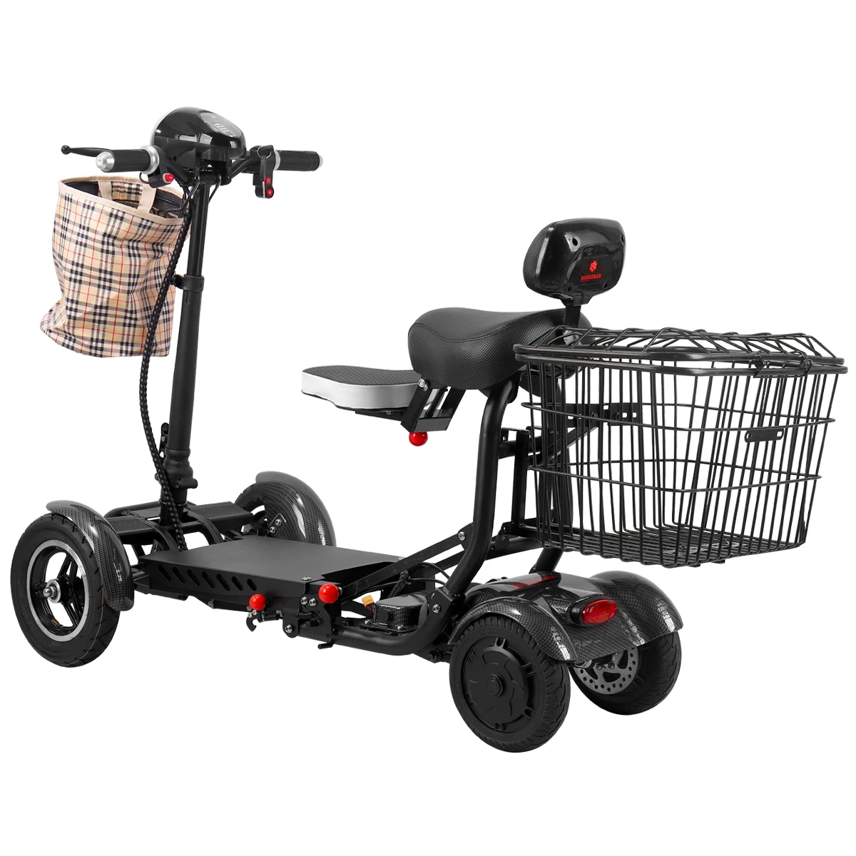 Factory Price Pretty Fast Powerful Mobility  4 Wheel Eopklapbare Scootmobiel  Portable Compact Wheel Opklapbare Scootmobiel