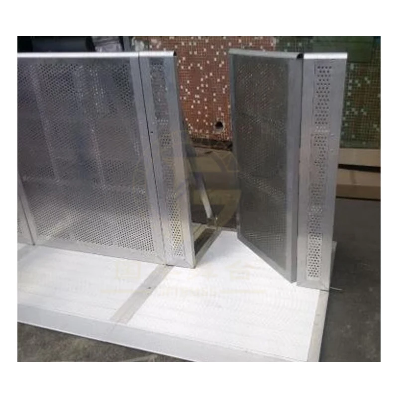 CE Certification Crowd Control Aluminum Barrier Mojo Stage Road Barrier for Concerts