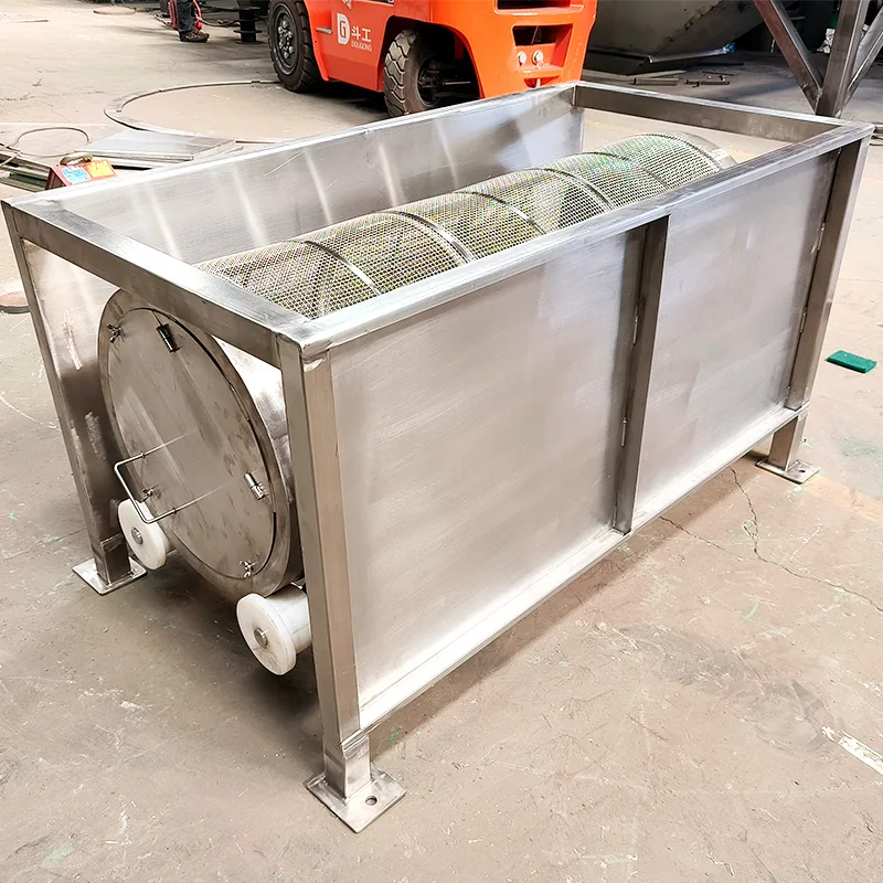 High Performance Portable Rolling Rotating Screen Rotary Trommel Drum Screen