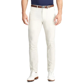 Men White Black Plain Golf Pants Dry Slim-fit Stretch Golf Pants Wholesale Oem Golf Trousers Men