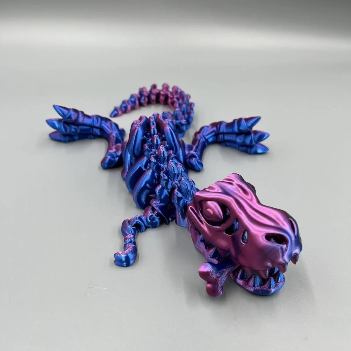 3D Printed T-Rex Dinosaur Skeleton: Hot-selling Transforming Decoration Exquisite Collectible Figurine Ideal Gift&Trendy Artwork