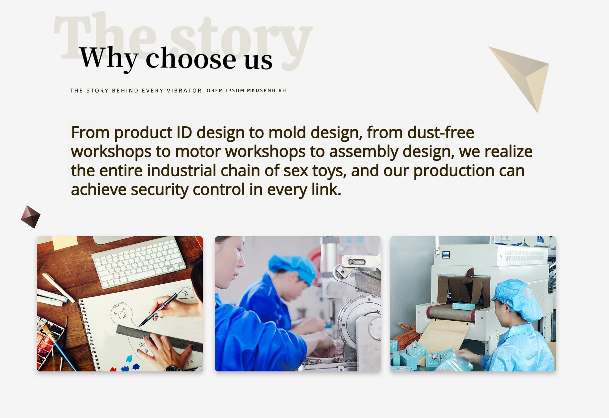 Product lifestyle and usage scenarios