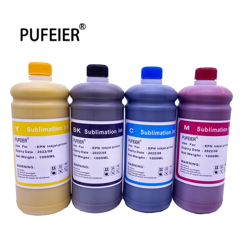 4x100ml Sublimation Refill for Epson EcoTank Supertank Printers