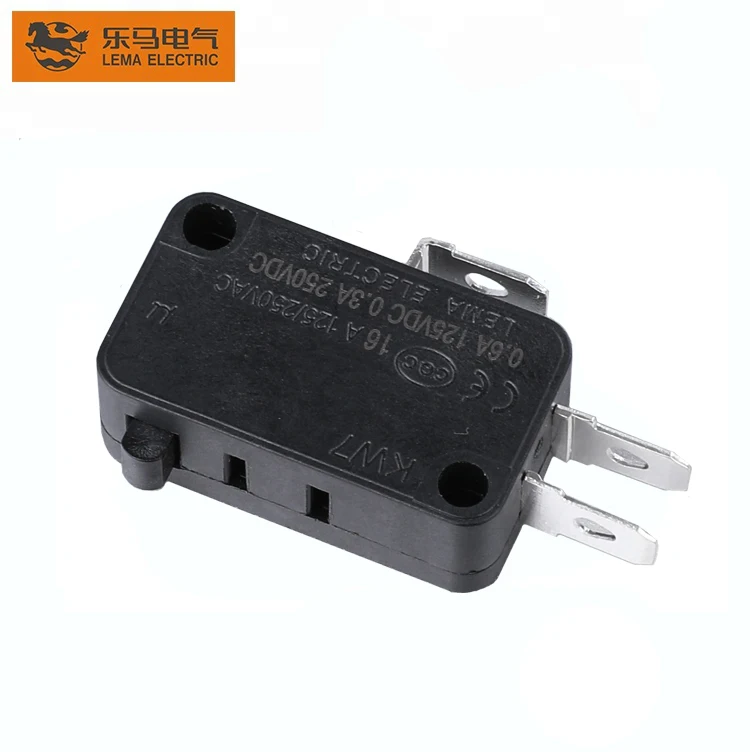 Lema KW7-0 Mini Micro Switch 16A 250VAC Plastic SPDT for Door or Electrical Control