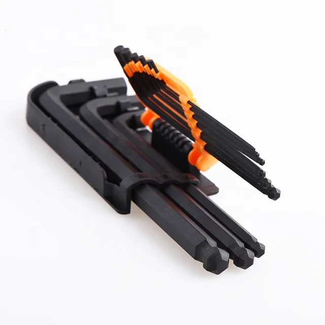 Chrome-plated CVR/S2 Hex Key Metric Sea Long Ball Point Trox Head 1.5mm-32mm L-Keys Wrenches 800N-m Max Torque
