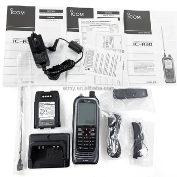 ICOM IC-R30 Receiver - Dual Band, IP57 Waterproof Radio