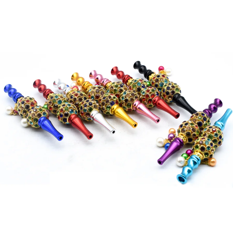 Wholesale Shisha Hookah Mouth Tips Diamond Jewelry Animal Design Shisha