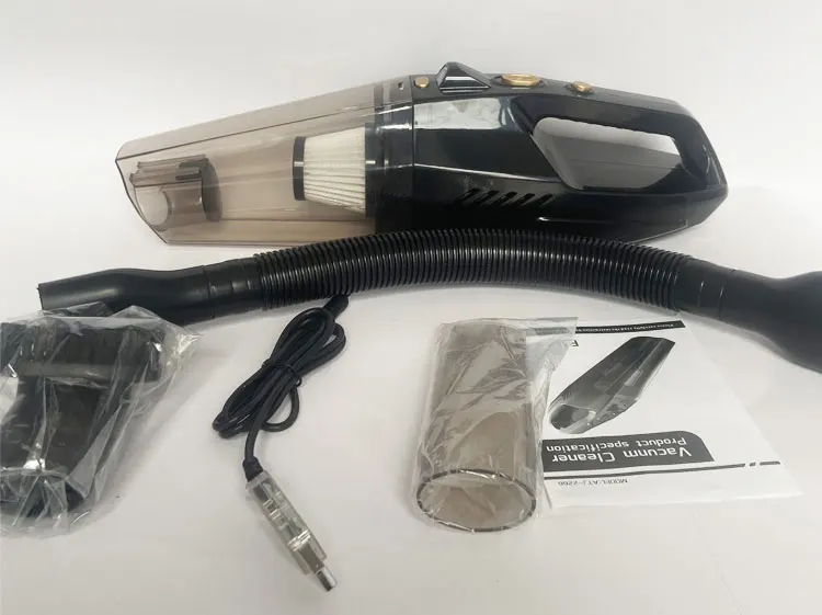 Portable Cordless Car Wash Vacuum Cleaner 4 In 1 12v Rechargeable