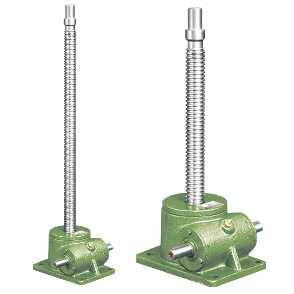 SWL Cylinder Type 5ton Manual Adjustable Warm Geared Electric Screw Jack Lift Mechanism