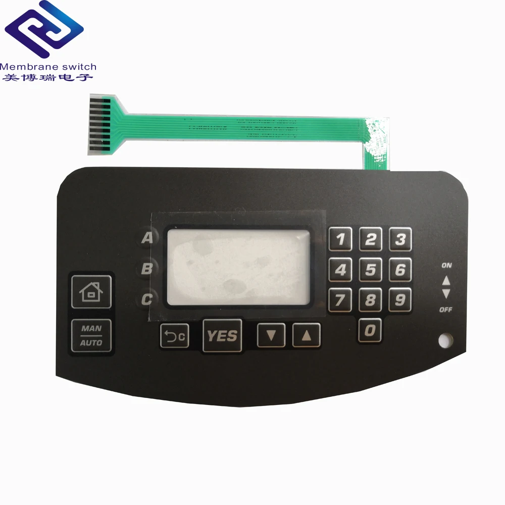 Customized LGF Backlight Membrane Switches graphic overlay