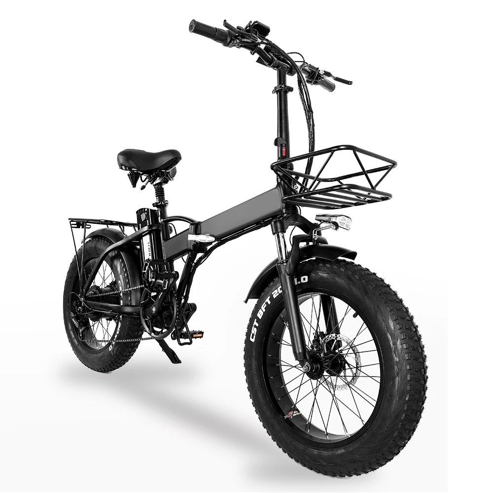 New Bicicleta Electrica 20 Inch Foldable 500w Moped Aluminum Alloy Folding Ebike