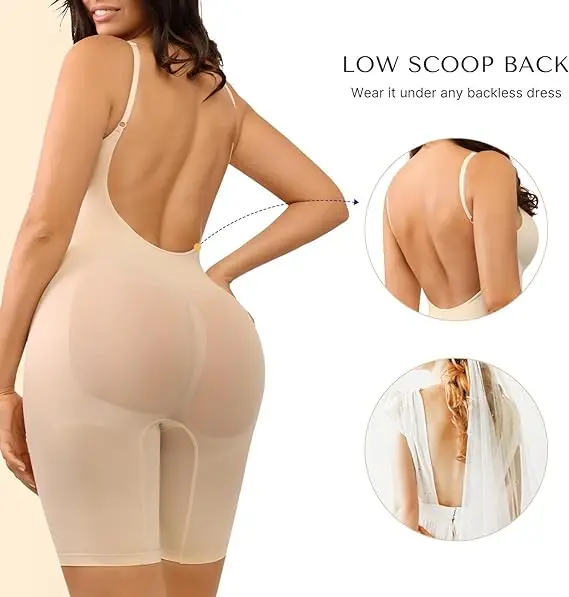 princess polly baby blue dress Low-Back Shapewear main image 1