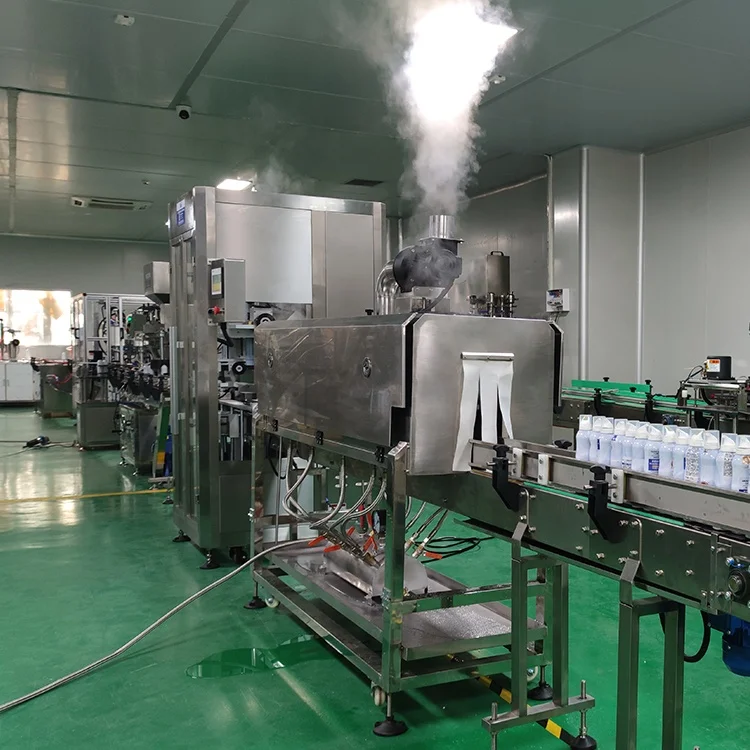 25.4mm Valve Aluminum Multifunction Full Automatic BOV Aerosol Filling Production Line for Perfume Spray Moisturizing Skin Spray details